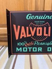 Valvoline Motor Oil Flange Sign Pa Metal Double Sided Vintage Style Wall Decor
