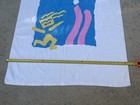 Vintage Apple Computer Logo Large Beach Towel Cotton Multi-color Employee Gift