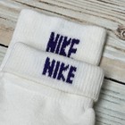 Retro Nike Socks Spell Out Low Cut Fold Over Tennis Pickleball Sport Usa Vtg New