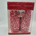 70 Valentine Cupcake Snack Baking Cups - Heart   Love Paper Party Liners - Read