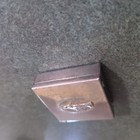 Antique vintage Rosary Tin Box Spiritual Religious Lined Hinged Tin Germany