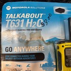 New Motorola Talkabout  T631-h2o Waterproof Two-way Radios W bonus Carry Case 