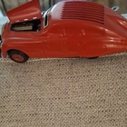 Schuco Kommando Anno 2000 Red Wind-up Tin Toy Car Key  Made In Germany