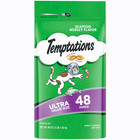 2 Pack Temptations Classic Seafood Medley Flavor Crunchy And Soft Treats For Cat