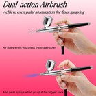 Madetec Professional Nail Art Airbrush Kit With Compressor - 3 Black