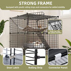 28 x41  Rabbit Hutch Kitty Cage Cat Catios Puppies Pet Cage Free Hammock 3 Tier