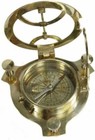 Brass Sundial Compass 4  Nautical Maritime Antique Vintage Style Sun Dial Gift