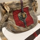Post Apocalyptic Canvas Messenger Bag - Mad Max Wasteland Weekend - Cosplay Larp