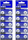 Uogtnon 393 Sr754w sr754sw  1 55v Silver Oxide Watch Battery  20 Pack 