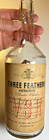 Antique 1943 Three Feathers Vsr Whiskey Bottle Label Schenley Aladdin Pa Wwii