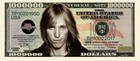 5 Pack Tom Petty Rock Music Money Collectible Novelty 1 Million Dollar Bills