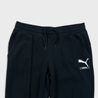 Puma Sweatpants Mens Large Black Spell Out Worldwide Athletic Gym Fleece Jogger