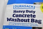 Durasack Heavy Duty Concrete Washout Bag 40x40x24 In 130 Gal 3300 Lb Capacity