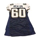 Bruce Beaton La Xtreme 2001 Game Used Home Jersey Size 52  2