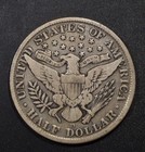 1915-d Barber Half Dollar  vf   free S h After 1st Item 