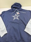 Dallas Cowboys Nike Blue Grey On-field Hoodie Sweatshirt Men   s Sz Xl  85 New