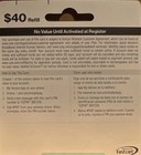  40 Verizon Wireless Prepaid Refill Pin Card To Your Email Or Phone Number