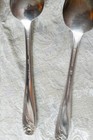 Lot Of 5 Daffodil 1847 Roger   s Brothers Silverplate Silverware Teaspoons Forks