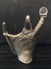 Vintage Spoontiques Jeweled Pewter  wizard W  Crystal Ball  Figurine  Mr1522