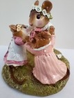 Wee Forest Folk M-228 Ring Around The Rosie Miniature Figurine Retired Wwf Box