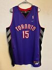 Vtg Vince Carter  15 Toronto Raptors Nike Purple Basketball Jersey Mens Xl