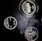 3 Norfed Fractionals Coins 1 2 Oz 1 5 Oz  1 2oz Ron Paul Silver Mmrare    30