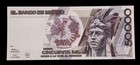           1990 Mexico 50000 Pesos Banknote  Cuauht  moc  Aztec Warrior  Serpent  Rare