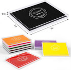 Large Permanent Ink Pad For Rubber Stamps  5x4 Inch  Kids Non-toxic Safe Ink Pad