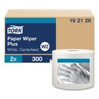 Tork 192128 9 8 X 15 2 Paper Wiper Plus - White  2 carton  New
