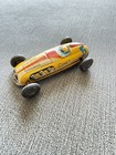Vintage Japanese Tin Lithograph Comet Race Car  5 Made In Japan  Post Wwii Era