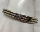 Sterling Silver Taxco Mexico Necklace Bracelet Set Vintage