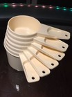Tupperware New Usa Vintage Nesting Measuring Cups Full Set