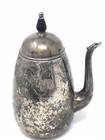 Fb Rogers Silver Co 2357 Silver Plated Tea Pot Kettle Vintage 40 Oz Distressed
