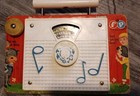 Vtg Fisher Price Kids Toy Radio Baa Baa Black Sheep Song 60s Wind Up Music Works