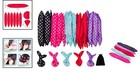 30 Soft Foam Hair Curlers For Overnight Styling     Heat-free   Travel Ready