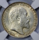 1903 Great Britain Silver 6p Sixpence Ngc Ms 64