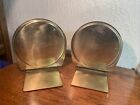 Mid Century Modern Matina World Globe Brass Toned Bookends