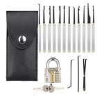 Stainless-steel-abs-15in1-multi-functional-key-pick-tool-set-transparent-design