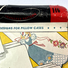 Vogart Transfer Pattern 146 Embroidery Designs Pillow Cases Southern Belle Two