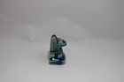 Rare Ancient Egyptian Antique Statue Small Seated Goddess Cat Bastet Figurine
