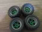 Vintage No Name Truck Set Of 4 Tires For Parts