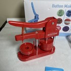 Button Press Machine Button Making Kit Machine Badge button Maker 58mm 2 25   