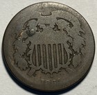 1864 Two Cent Piece     Circulated 