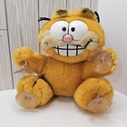 Vintage 1981 Garfield Cat Stuck On You Attack Cat Plush Lot Car Suction Cups