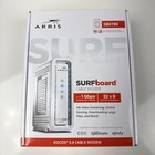 Arris 1000031 Surfboard Gigabit  Docsis 3 0 32x8 Cable Modem Sb6190 In White