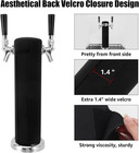 Kegerator Tower Insulator For Standard 3    Diameter Double Tap Draft Beer Tower  