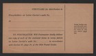 Canada 1923 Full Payment Or Circular Post Receipt Of  1 25 Cad Sc   122 Tied