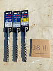 3pc Bosch Bulldog Sds Plus 1 2 X 6 Concrete Drill Bits Hc2081 Incl Xtreme Rebar