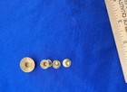 Vintage Brass Miniature Dollhouse Lot Spittoon Candlesticks Vase 1 12 Scale 