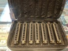 Hohner Piedmont Blues Harmonica 7 Set W  Carry Case Great Condition